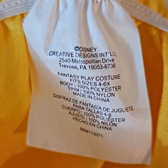 Disney's Snow White Child's Costume size 4-6x - Picture 8 of 11